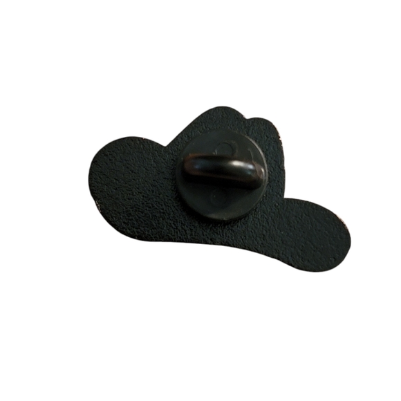 Yee Haw Western Cowboy hat Enamel Pin - Picture 2 of 4